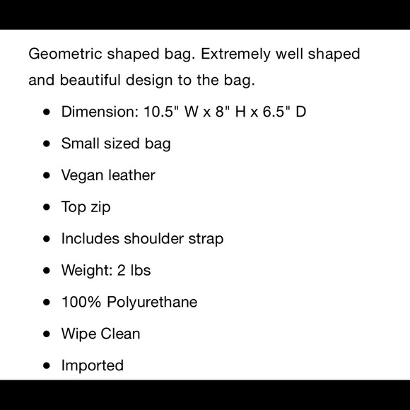 NWT BCBG ESME GEOMETRIC DOME BAG - Picture 5 of 5